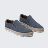 Suède zomerloafers voor heren