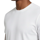 Witte Slim-Fit T-shirt voor Mannen