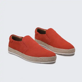 Suède zomerloafers voor heren