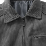 Heren Corduroy Jas – Grijs