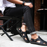 Klassieke Leren Sandalen