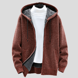 Elegant herenvest met capuchon