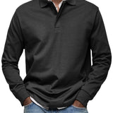 NORDVIK SIGNATURE Polo met lange mouwen