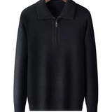 Gstaad Cashmere Trui met Halve Rits