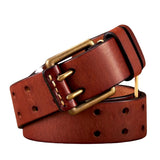 Riem Lancaster – vintage riem met dubbele gesp
