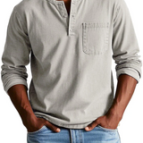 Vintage poloshirt voor heren