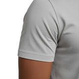 Heren T-shirt Slim-Fit in Zilveren Mist