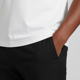 Witte Slim-Fit T-shirt voor Mannen
