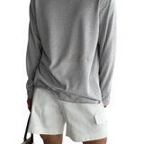 Gebreid T-shirt voor heren