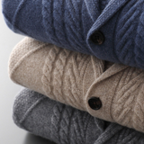 Savoca Merino Wol Cardigan