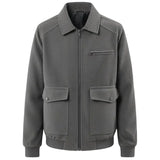 Heren Corduroy Jas – Grijs