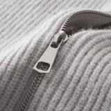 Kardigan met rits Four Seasons Merino Wol