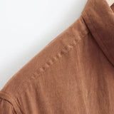 Casual Korte Mouw Katoenen Shirt