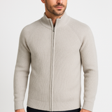 Kardigan met rits Four Seasons Merino Wol