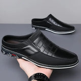 Leren Mules