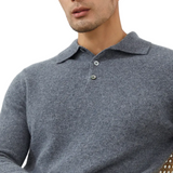 Polo Sweater van Kasjmier Ponza