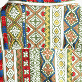 Retro Katoenen Korte Mouwen Boho Overhemd voor Mannen