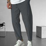 Elegante Tapered Broek met Touwtjes