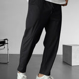 Elegante Tapered Broek met Touwtjes