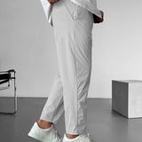 Elegante Tapered Broek met Touwtjes