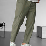 Elegante Tapered Broek met Touwtjes