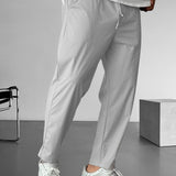 Elegante Tapered Broek met Touwtjes