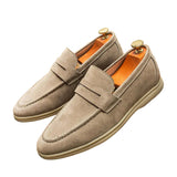 Suède herenloafers Firenze