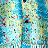 Heren Hawaii Shirt met Korte Mouwen van Katoen Boho