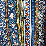 Retro Katoenen Korte Mouwen Boho Overhemd voor Mannen