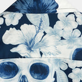 Hawaiiaanse Overhemd met Korte Mouwen met Skulls Patroon voor Mannen