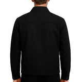 Lichte Twill Jas voor Mannen – Zwart – Regular Fit