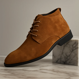 Elegante Suède Enkellaarsjes