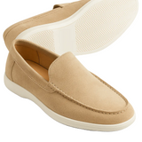 Casual herenloafers – beige