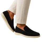 Casual herenloafers – zwart