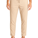 Herenbroek met koord - Beige