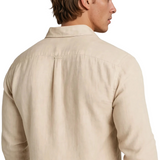 Monaco Linnen Shirt – Piasek