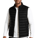 Premium Heren Zwarte Donsvest Atlas