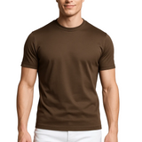 Heren T-Shirt Slim-Fit van Hoge Kwaliteit Katoen
