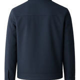 Donkerblauwe Casual Jas