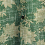 Casual Retro Hawaii Shirt van Katoen voor Mannen met Pocket