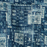 Korte Mouwen Retro Casual Katoenen Overhemd voor Mannen
