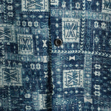 Korte Mouwen Retro Casual Katoenen Overhemd voor Mannen