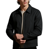 Lichte Twill Jack voor Mannen – Donkergrijs – Regular Fit