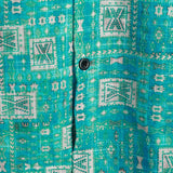 Korte Mouwen Retro Casual Katoenen Overhemd voor Mannen