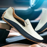 Leren herenloafers Thijs