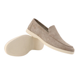 Suède herenloafers voor elke dag