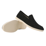 Suède herenloafers voor elke dag