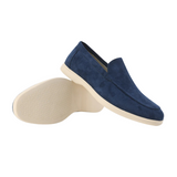 Suède herenloafers voor elke dag