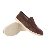 Suède herenloafers voor elke dag