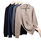 Gstaad Cashmere Trui met Halve Rits